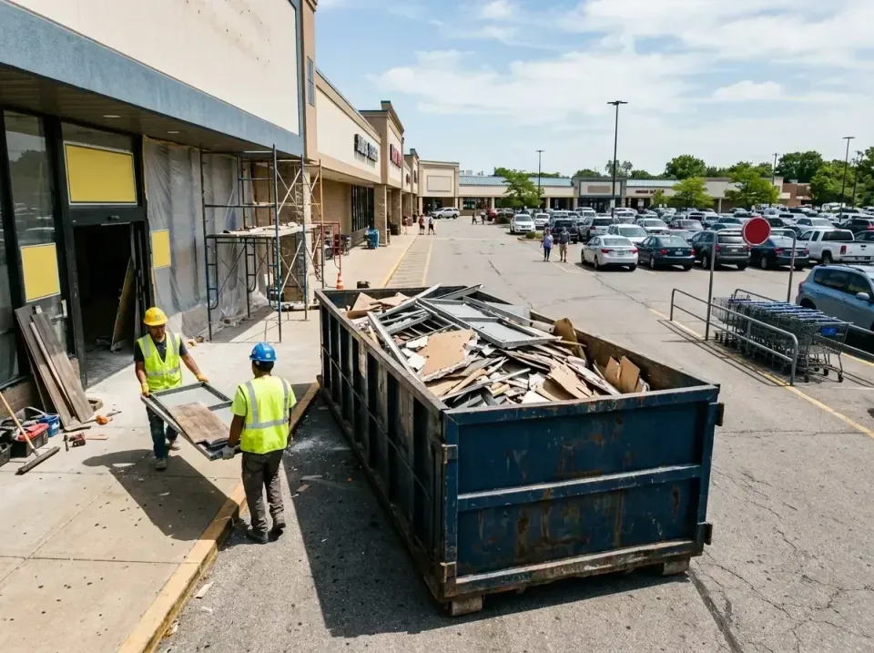 retail-store-renovation-debris-003 — frequently asked questions, Roll-off Dumpster Rentals in South Pittsburg, TN